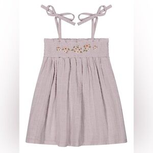NWT Jamie Kay Organic Cotton Muslin Rosewater Embroidered Felicity Dress 5YR